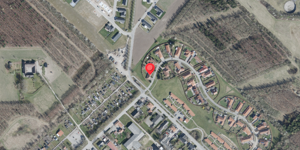 Oversvømmelsesrisiko fra vandløb på Byskovvej 42, 4100 Ringsted