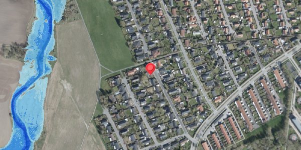 Oversvømmelsesrisiko fra vandløb på Bøgevej 4, . , 4100 Ringsted