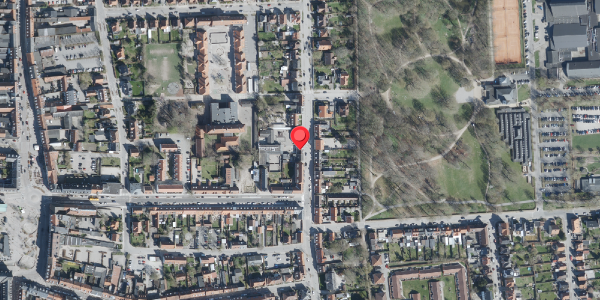 Oversvømmelsesrisiko fra vandløb på Dagmarsgade 12, 4100 Ringsted