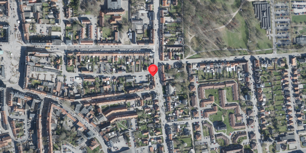 Oversvømmelsesrisiko fra vandløb på Dagmarsgade 22A, . , 4100 Ringsted