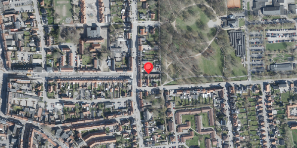 Oversvømmelsesrisiko fra vandløb på Dagmarsgade 25B, . , 4100 Ringsted