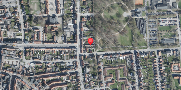 Oversvømmelsesrisiko fra vandløb på Dagmarsgade 25D, . , 4100 Ringsted