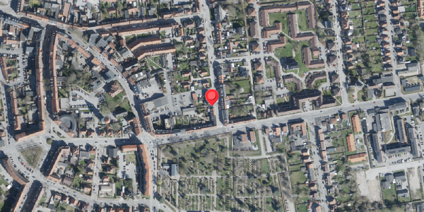 Oversvømmelsesrisiko fra vandløb på Dagmarsgade 72, 4100 Ringsted