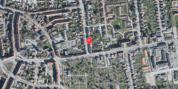 Oversvømmelsesrisiko fra vandløb på Dagmarsgade 75, . , 4100 Ringsted