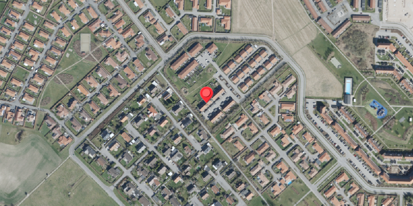 Oversvømmelsesrisiko fra vandløb på Degnesvinget 21, 4100 Ringsted