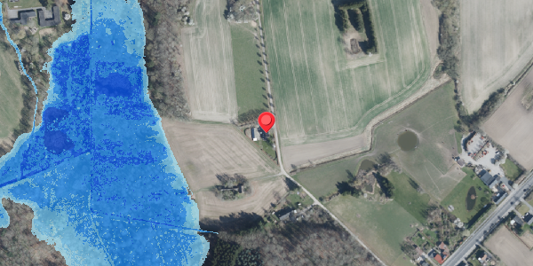 Oversvømmelsesrisiko fra vandløb på Digemosevej 17, . , 4100 Ringsted
