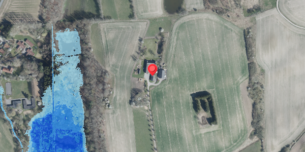 Oversvømmelsesrisiko fra vandløb på Digemosevej 20, . , 4100 Ringsted