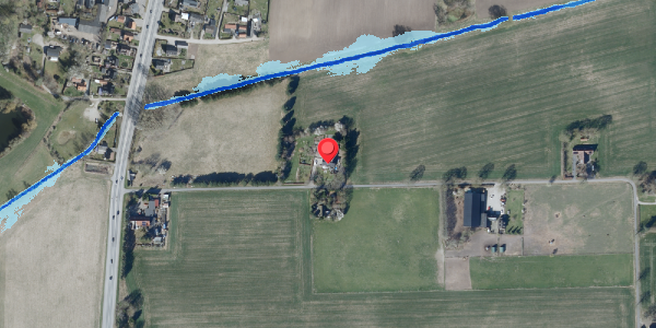 Oversvømmelsesrisiko fra vandløb på Ditlevshøj 9, 4100 Ringsted