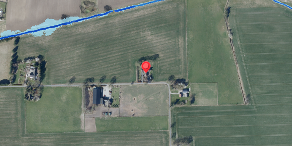 Oversvømmelsesrisiko fra vandløb på Ditlevshøj 21, 4100 Ringsted