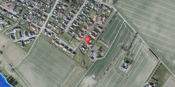 Oversvømmelsesrisiko fra vandløb på Dusagervej 9, 4100 Ringsted