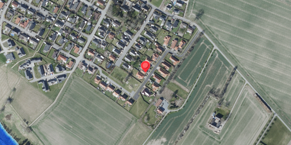Oversvømmelsesrisiko fra vandløb på Dusagervej 14, 4100 Ringsted
