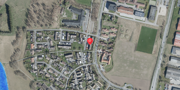 Oversvømmelsesrisiko fra vandløb på Eriksvej 9, 4100 Ringsted
