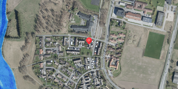 Oversvømmelsesrisiko fra vandløb på Eriksvej 23, . , 4100 Ringsted