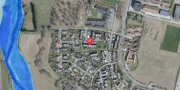 Oversvømmelsesrisiko fra vandløb på Eriksvej 49, 4100 Ringsted