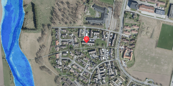 Oversvømmelsesrisiko fra vandløb på Eriksvej 51, . , 4100 Ringsted