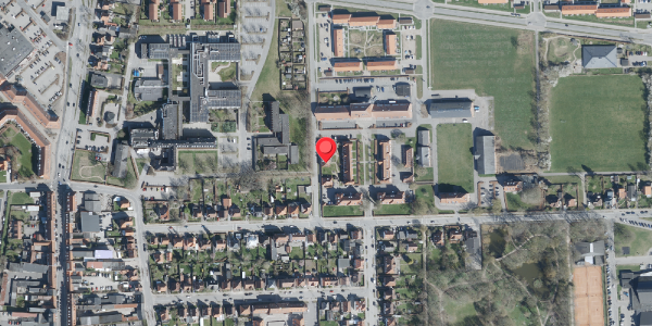 Oversvømmelsesrisiko fra vandløb på Garnisonen 6, 4100 Ringsted