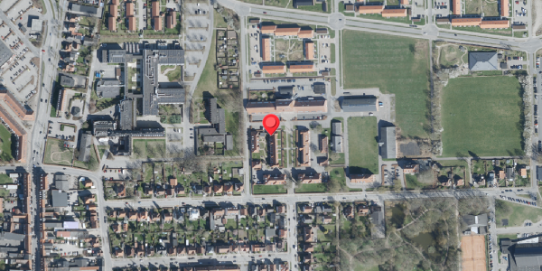 Oversvømmelsesrisiko fra vandløb på Garnisonen 10, 4100 Ringsted