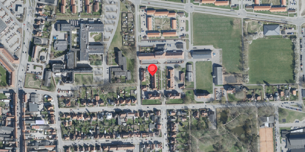 Oversvømmelsesrisiko fra vandløb på Garnisonen 12, 4100 Ringsted