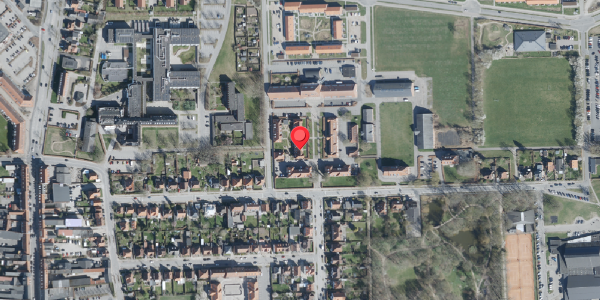 Oversvømmelsesrisiko fra vandløb på Garnisonen 22, 4100 Ringsted