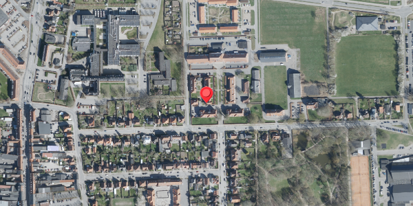 Oversvømmelsesrisiko fra vandløb på Garnisonen 26, 4100 Ringsted