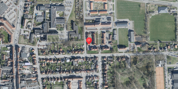 Oversvømmelsesrisiko fra vandløb på Garnisonen 32, 4100 Ringsted