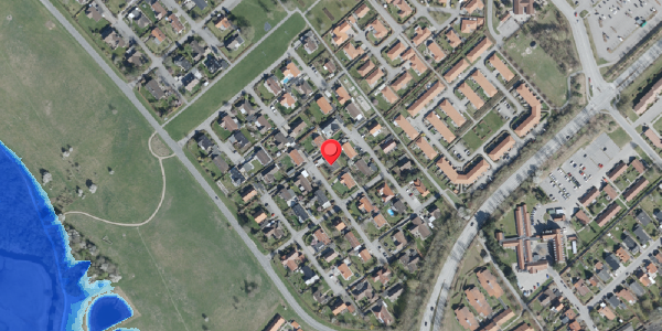Oversvømmelsesrisiko fra vandløb på Hagelbjergvej 21, . , 4100 Ringsted