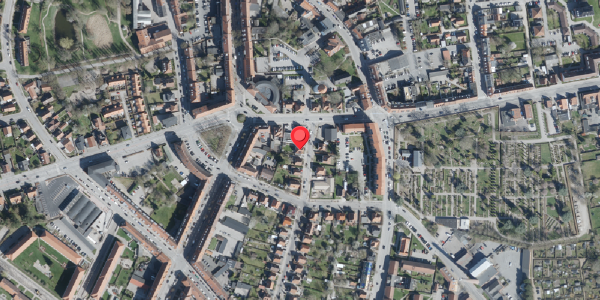 Oversvømmelsesrisiko fra vandløb på Harhoffs Alle 4, . , 4100 Ringsted
