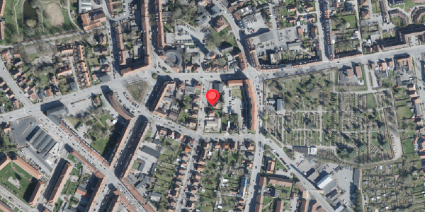 Oversvømmelsesrisiko fra vandløb på Harhoffs Alle 5, . , 4100 Ringsted