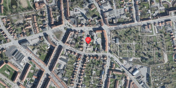 Oversvømmelsesrisiko fra vandløb på Harhoffs Alle 7, 4100 Ringsted