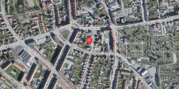 Oversvømmelsesrisiko fra vandløb på Harhoffs Alle 8, 4100 Ringsted
