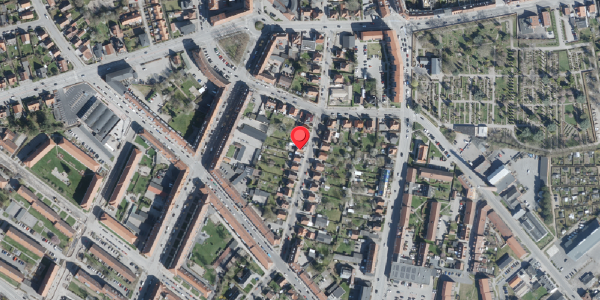 Oversvømmelsesrisiko fra vandløb på Harhoffs Alle 14, . , 4100 Ringsted