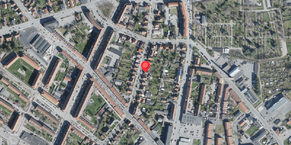 Oversvømmelsesrisiko fra vandløb på Harhoffs Alle 19, . , 4100 Ringsted
