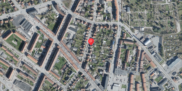 Oversvømmelsesrisiko fra vandløb på Harhoffs Alle 21, . , 4100 Ringsted