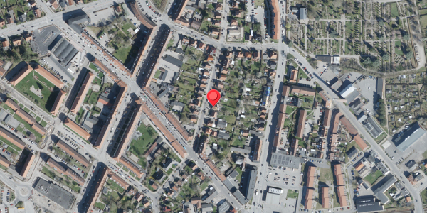 Oversvømmelsesrisiko fra vandløb på Harhoffs Alle 23, . , 4100 Ringsted
