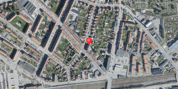 Oversvømmelsesrisiko fra vandløb på Harhoffs Alle 31, . , 4100 Ringsted