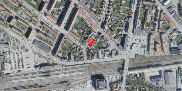Oversvømmelsesrisiko fra vandløb på Harhoffs Alle 43, 4100 Ringsted