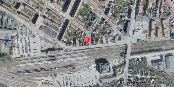 Oversvømmelsesrisiko fra vandløb på Harhoffs Alle 44, . , 4100 Ringsted
