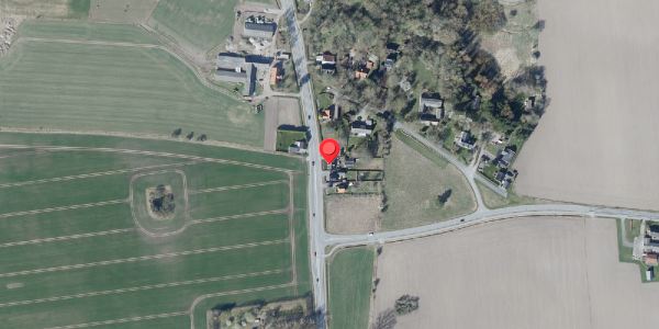 Oversvømmelsesrisiko fra vandløb på Haslevvej 167, 4100 Ringsted
