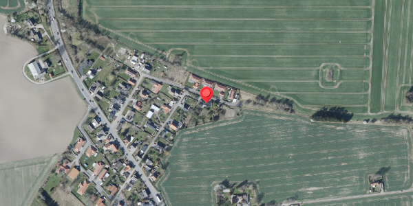 Oversvømmelsesrisiko fra vandløb på Haslevvej 281, 4100 Ringsted