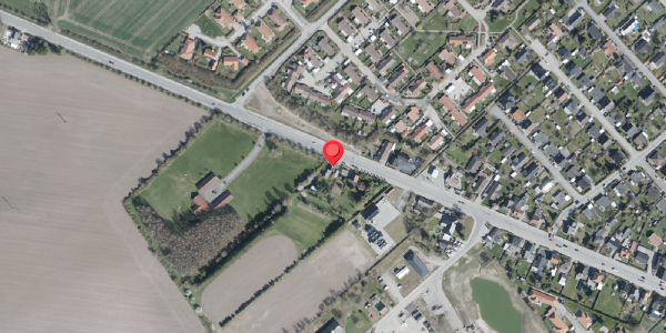 Oversvømmelsesrisiko fra vandløb på Holbækvej 83, . , 4100 Ringsted