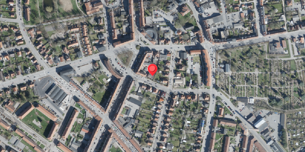 Oversvømmelsesrisiko fra vandløb på Hovmarksvej 14A, 4100 Ringsted
