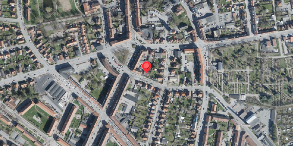 Oversvømmelsesrisiko fra vandløb på Hovmarksvej 14B, 4100 Ringsted