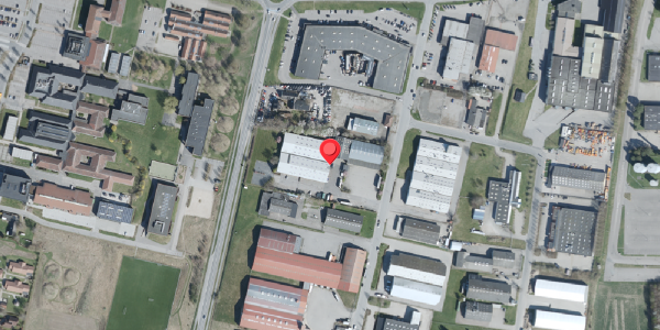 Oversvømmelsesrisiko fra vandløb på Huginsvej 8, 4100 Ringsted