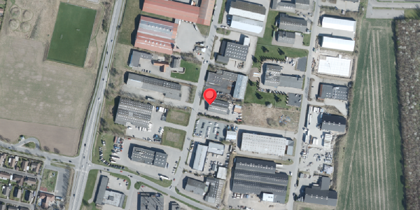 Oversvømmelsesrisiko fra vandløb på Huginsvej 21, 4100 Ringsted