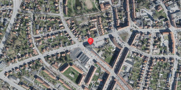 Oversvømmelsesrisiko fra vandløb på Jyllandsgade 7, 4100 Ringsted