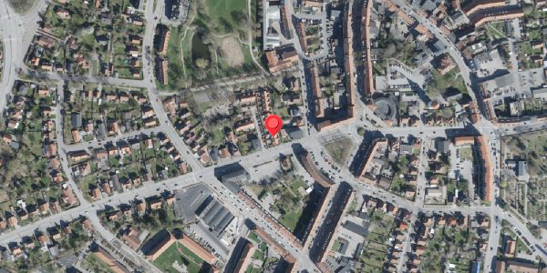 Oversvømmelsesrisiko fra vandløb på Jyllandsgade 8B, 4100 Ringsted