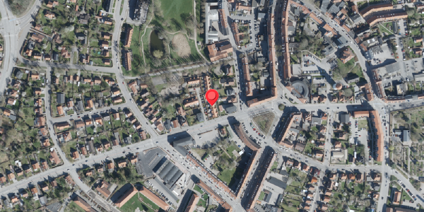 Oversvømmelsesrisiko fra vandløb på Jyllandsgade 8C, 4100 Ringsted