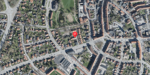 Oversvømmelsesrisiko fra vandløb på Jyllandsgade 8P, 4100 Ringsted
