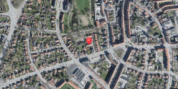 Oversvømmelsesrisiko fra vandløb på Jyllandsgade 8R, 4100 Ringsted