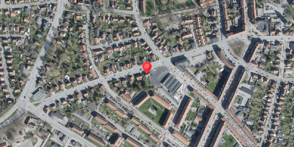 Oversvømmelsesrisiko fra vandløb på Jyllandsgade 15, 4100 Ringsted